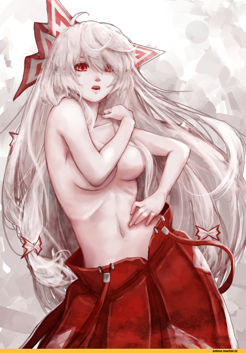 Fujiwara no Mokou, Touhou Project, Anime Art, Hoshibuchi, Anime Ero, Anime