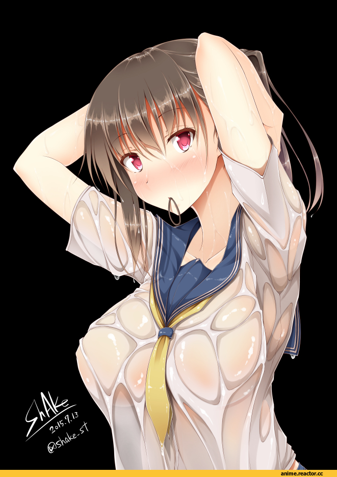 shake (ferit3), Anime Adult Wet, Anime Ero Swim, Anime Ero, Anime Ero Oppai, AO, Anime Art, Anime