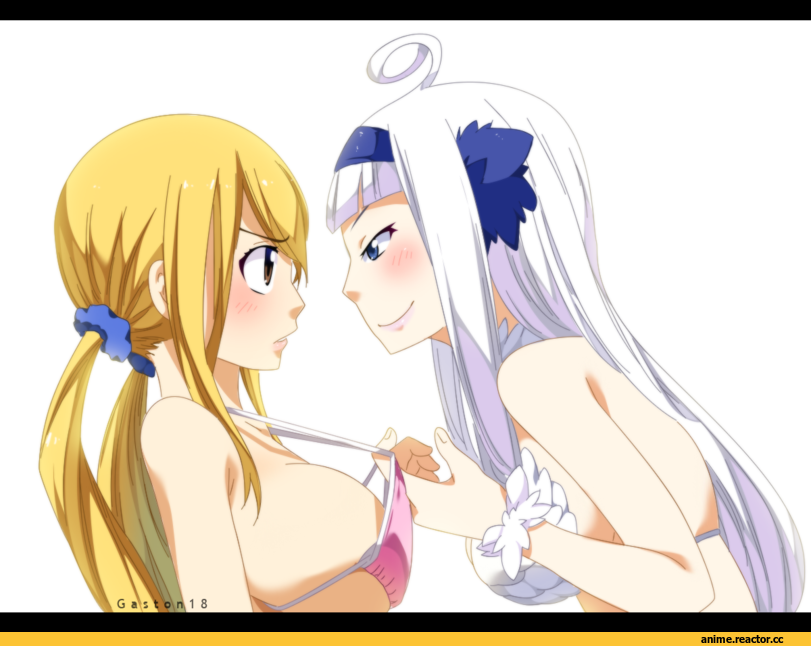 Fairy Tail, sorano, Lucy Heartfilia, Gaston18, Anime Art, Anime Ero Swim, Anime Ero, Anime