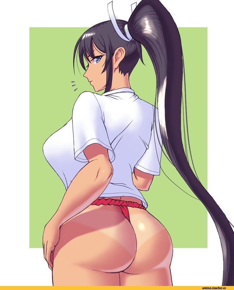 Homura (senran kagura), Senran Kagura, shigatsugata, oshiri, Anime Ero, под катом еще одна, Anime