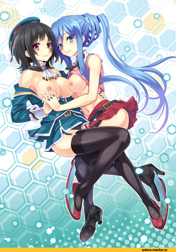 Anime Art, Anime Ero Oppai, Anime Ero, Kantai Collection, Takao (Kantai Collection), Takao (Aoki Hagane no Arpeggio), Anime Ero Yuri, Anime Ero BDSM, Adult pantsu, набрал 0 рейтинга, Anime