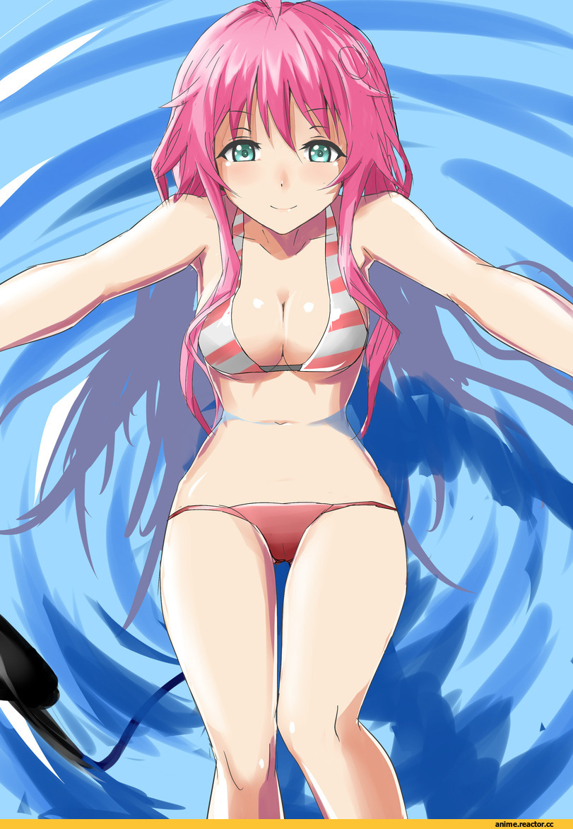 Anime Art, chikkinage nage, Anime Ero Swim, Anime Ero, Lala Satalin Deviluke, To Love-Ru, Anime Paint, Anime