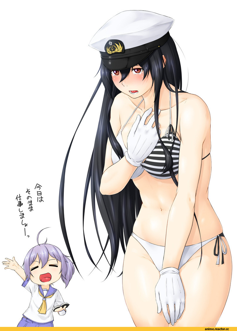 Niwatazumi, tatebayashi sakurako, Anime Ero Swim, Anime Ero, Aoba (Kantai Collection), Kantai Collection, Female Admiral (Kantai Collection), Anime