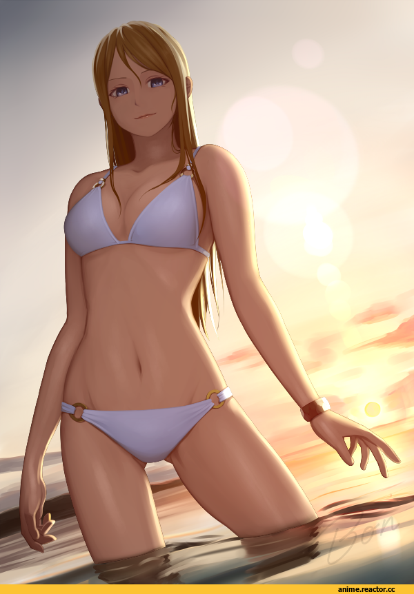 Ayase Eli, Love Live!, bon nob, Anime Ero Swim, Anime Ero, Anime