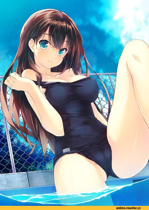 Shibuya Rin, Idolmaster, amami mikihiro, Anime Ero Swim, Anime Ero, Anime
