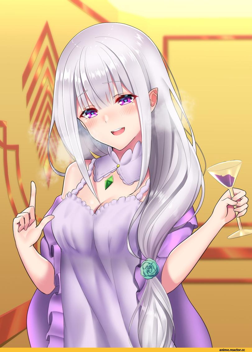 Emilia (re zero), Re Zero Kara Hajimeru Isekai Seikatsu, artist, passion, Anime