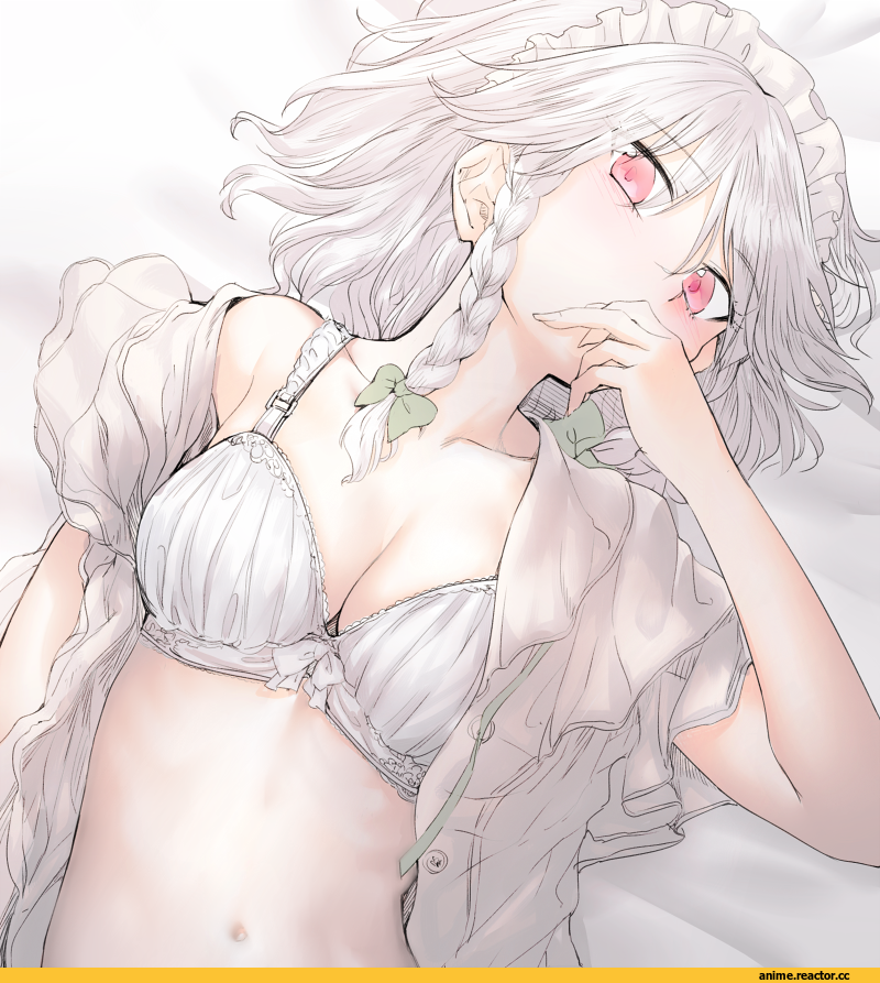 Izayoi Sakuya, Touhou Project, geppewi, Anime Ero, Anime