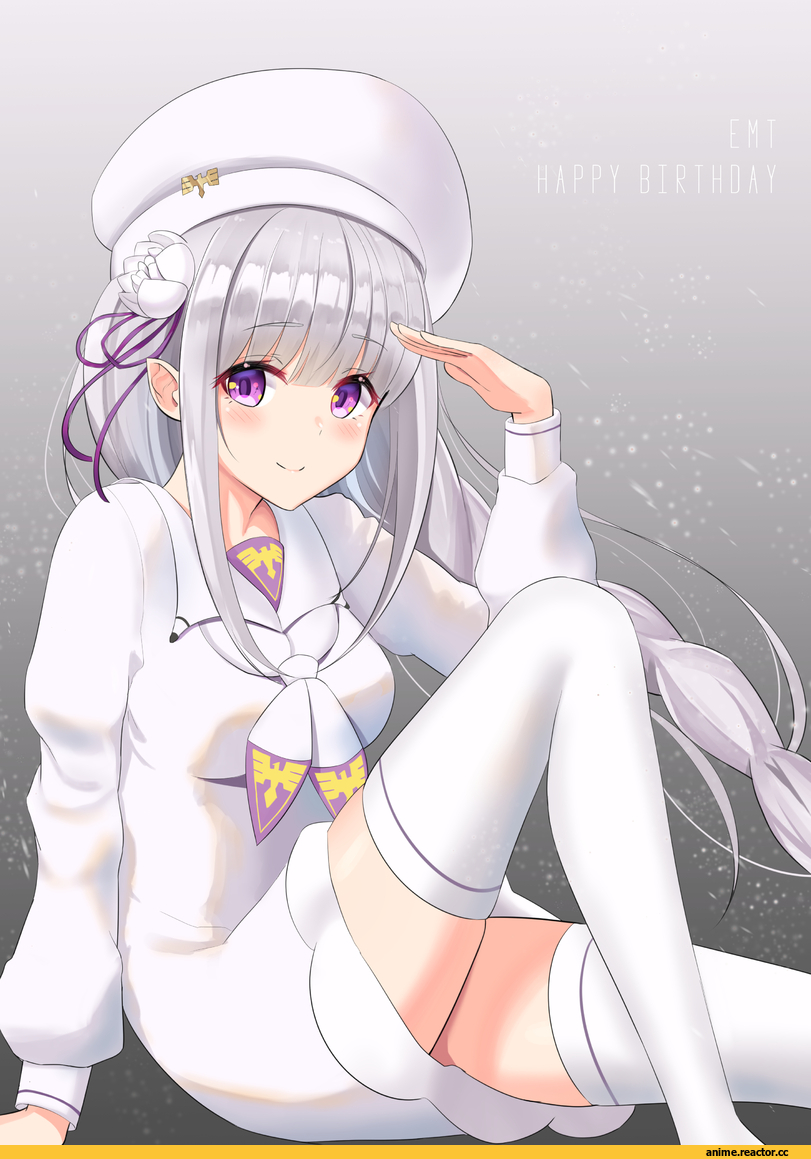 Emilia (re zero), Re Zero Kara Hajimeru Isekai Seikatsu, artist, passion, Anime