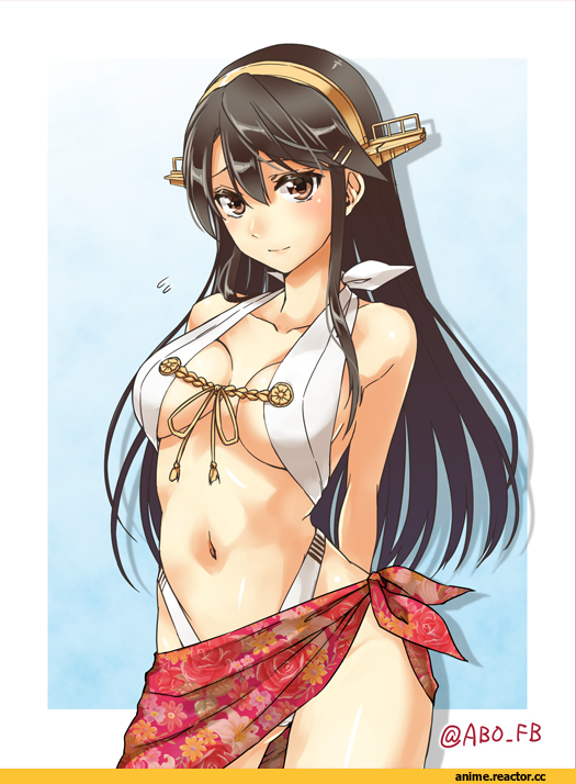 Haruna (Kantai Collection), Kantai Collection, Anime Ero Swim, Anime Ero, abo (hechouchou), Anime