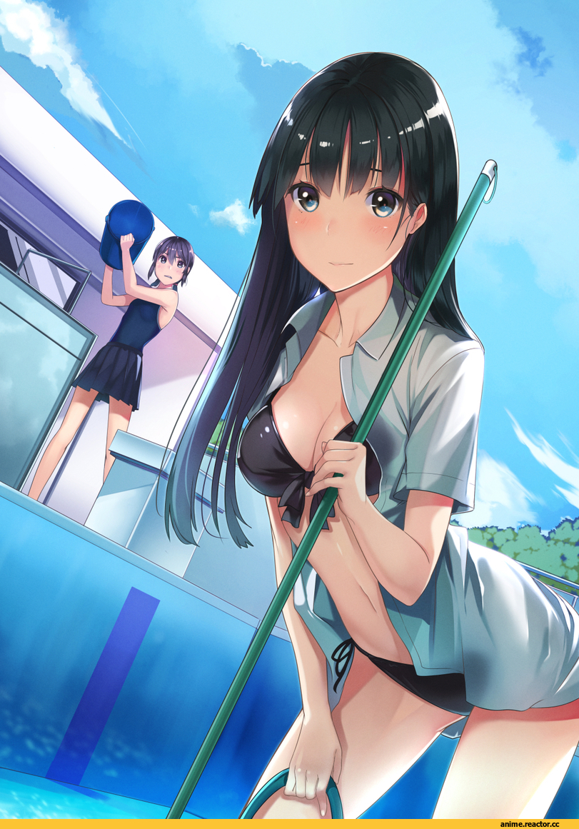 kage_matu_re, Anime Ero Swim, Anime Ero, Anime Original, Anime Art, Anime