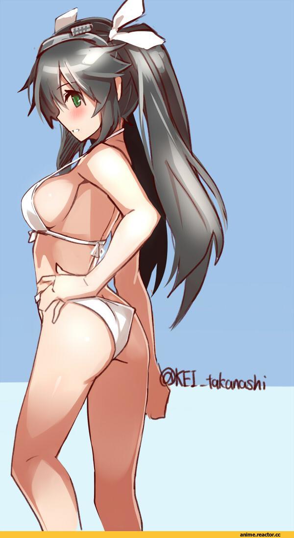 Isuzu (Kantai Collection), Kantai Collection, takanashie, Anime Ero Swim, Anime Ero, oshiri, Anime
