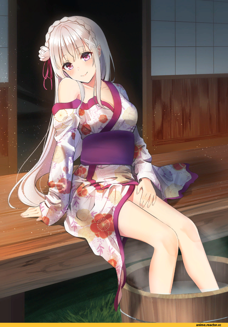 Anime Art, artist, Emilia (re zero), Re Zero Kara Hajimeru Isekai Seikatsu, Anime