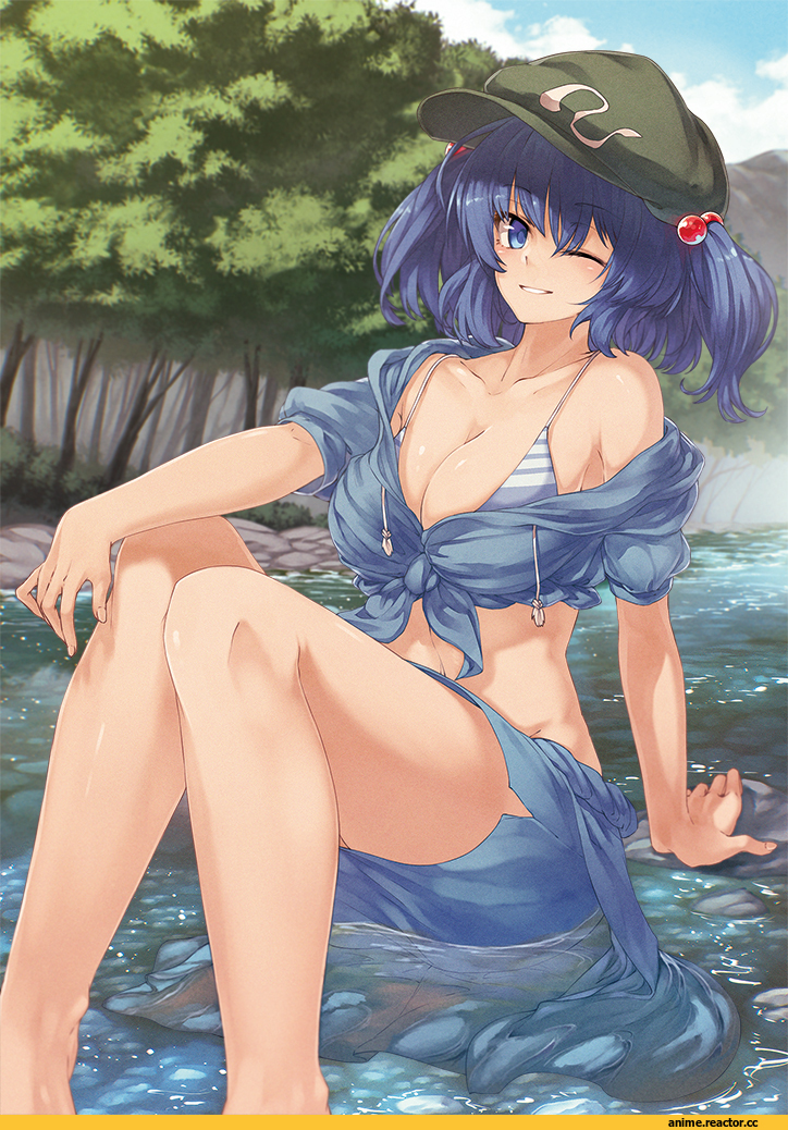 Kawashiro Nitori, Touhou Project, Anime Ero Swim, Anime Ero, Ibuki Notsu, Anime Art, Anime
