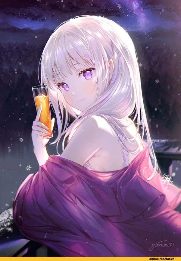 Re Zero Kara Hajimeru Isekai Seikatsu, Emilia (re zero), gomzi, Anime