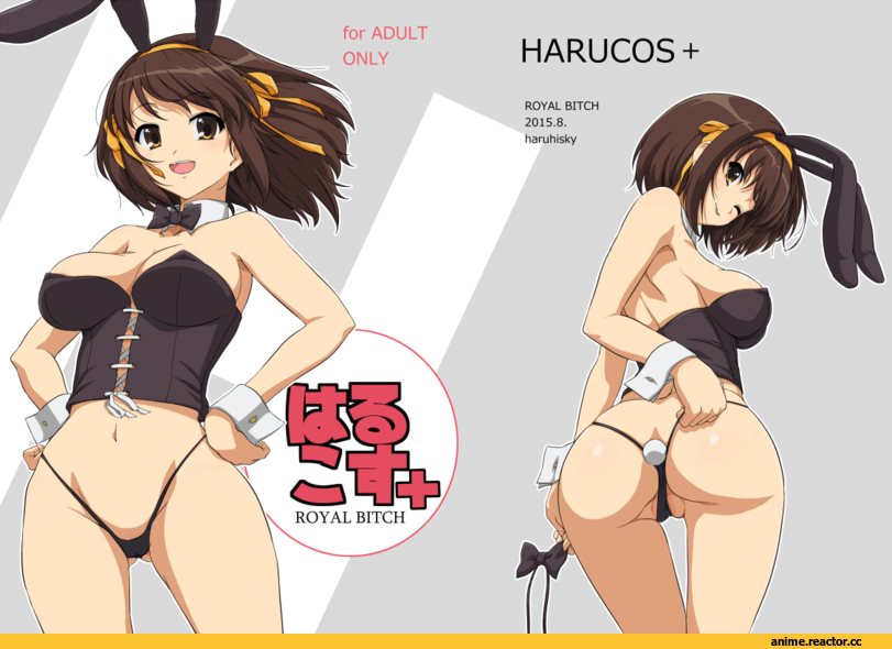 Suzumiya Haruhi, Меланхолия Харухи Судзумии, Haruhisky, oshiri, Anime Ero, Adult pantsu, Anime Ero Pussy, Usagimimi, Animal Ears, Anime