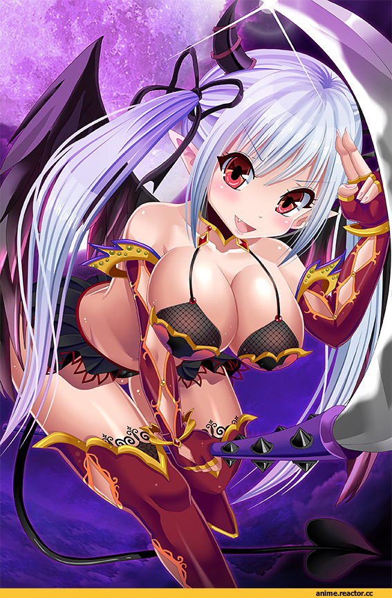 Anime Original, Anime Art, Monster Girl (Anime), Succubus (Monster Girl Anime), Anime Ero, Anime Ero Kyonyuu, Anime Ero Oppai, Anime