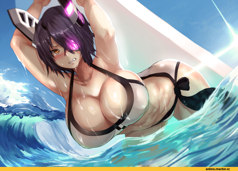 hews hack, Anime Art, tenryuu (kantai collection), Kantai Collection, Anime Ero Swim, Anime Ero, Anime Ero Kyonyuu, Anime Ero Oppai, Anime