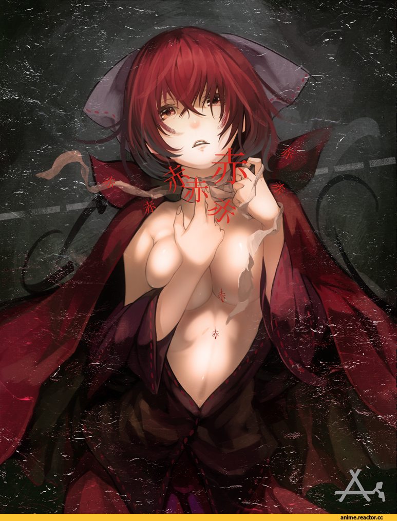 Sekibanki, Touhou Project, Anime Ero, akakitsu, Anime