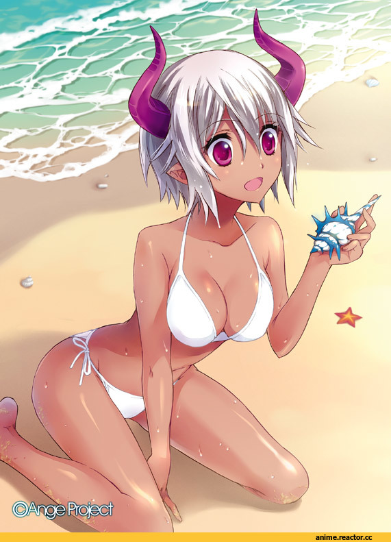 Ange Vierge, nakashima tai, Demon Girl (Anime), Monster Girl (Anime), Anime Adult Wet, Anime Ero Swim, Anime Ero, Anime