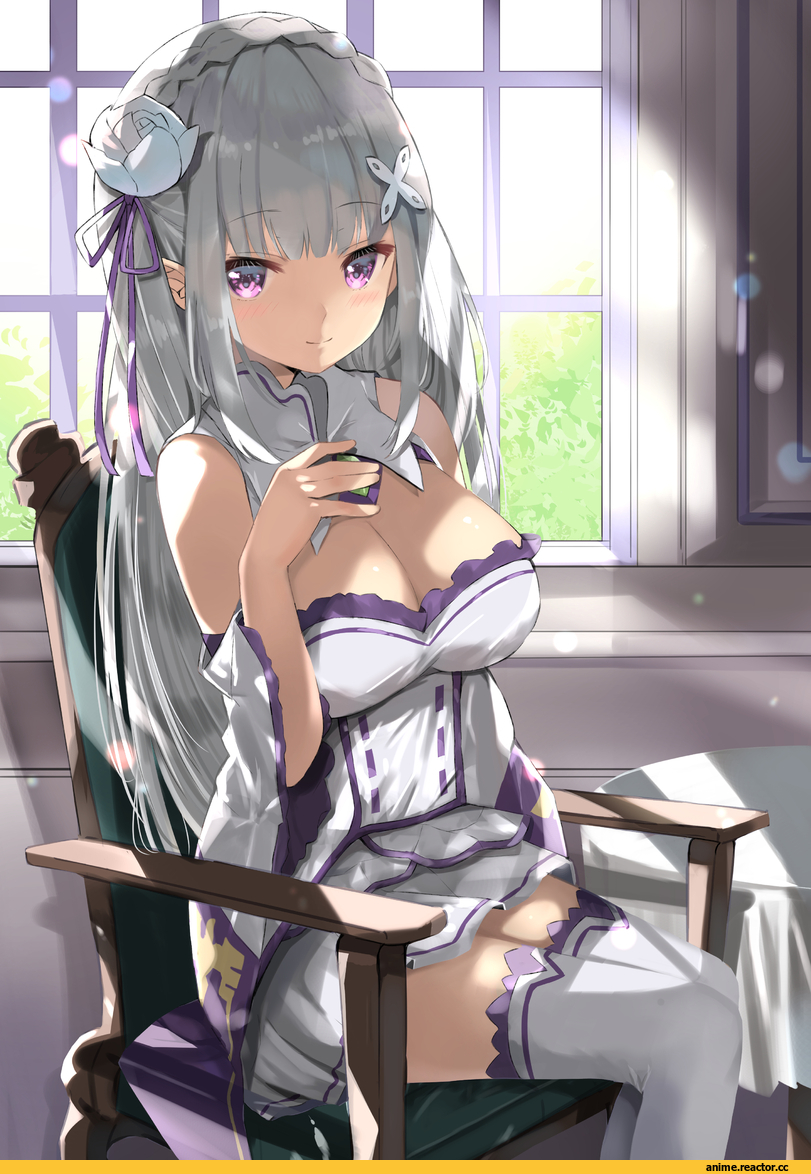 tomura2maru, Anime Art, artist, Emilia (re zero), Re Zero Kara Hajimeru Isekai Seikatsu, Anime