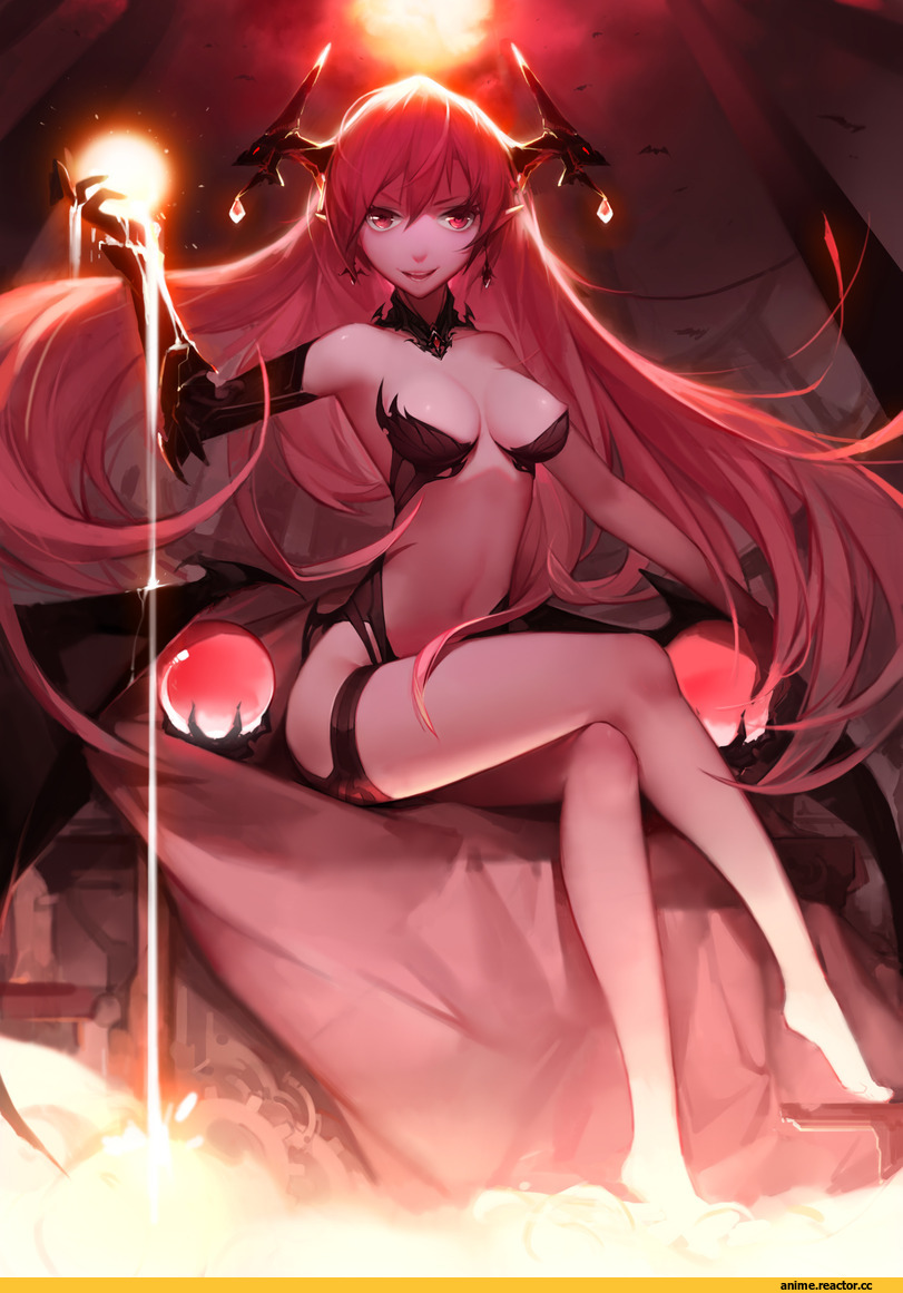 nero (nilu), Anime Original, Anime Art, Monster Girl (Anime), Anime Ero Oppai, Anime Ero, Demon Girl (Anime), Anime