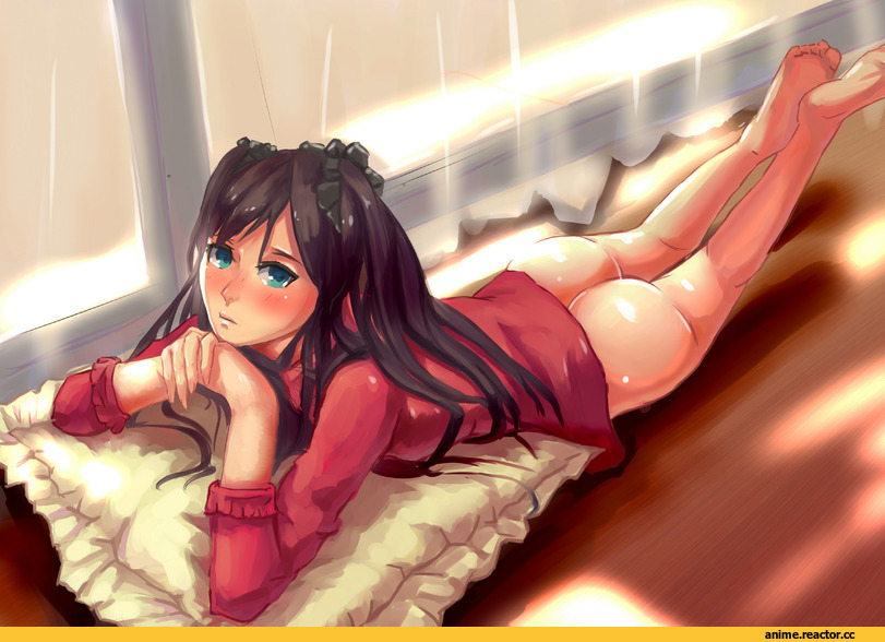 Fate (series), Rin Tohsaka, oshiri, Anime Ero, Anime