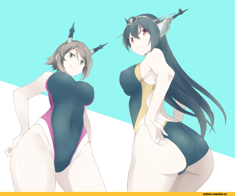 Mutsu (Kantai Collection), Kantai Collection, Nagato (Kantai Collection), Souji, Anime Ero Swim, Anime Ero, Anime