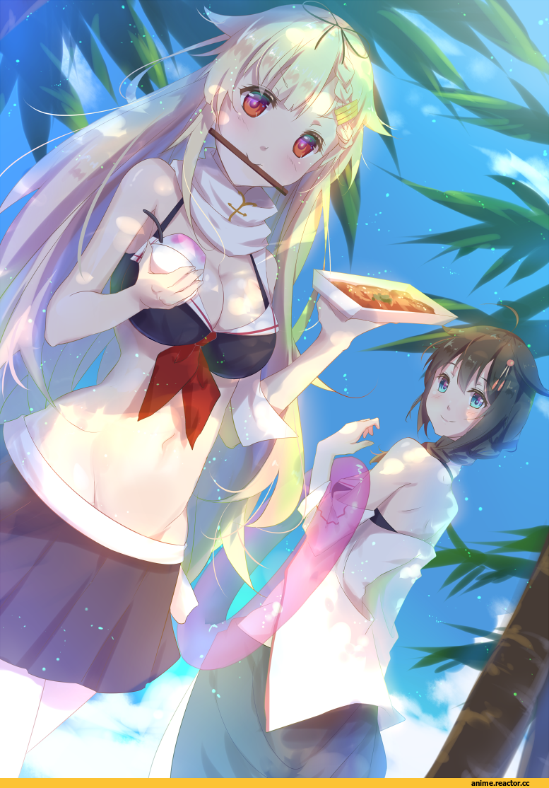 Shigure (Kantai Collection), Kantai Collection, yuudachi (kantai collection), Katee, Anime Ero Swim, Anime Ero, Anime
