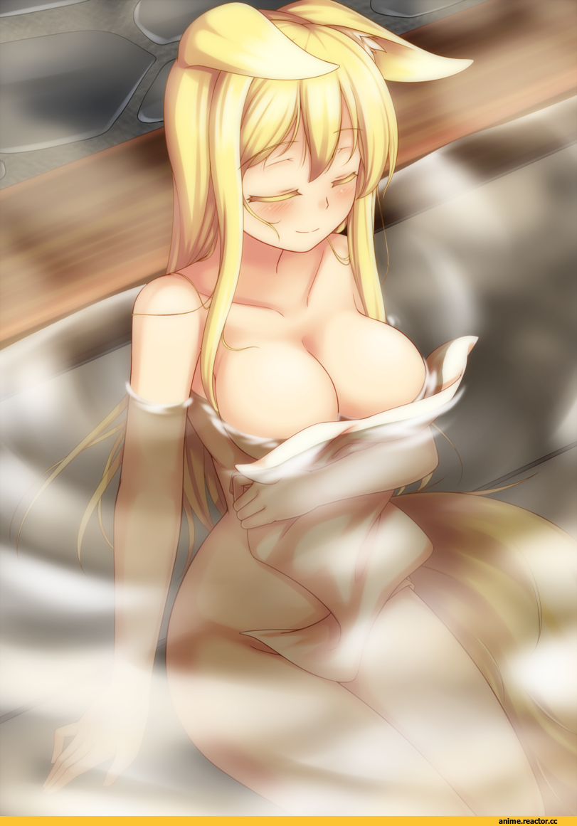 himeka chiyako, playjoe2005, Kitsune, Animal Ears, Anime Ero Swim, Anime Ero, Anime
