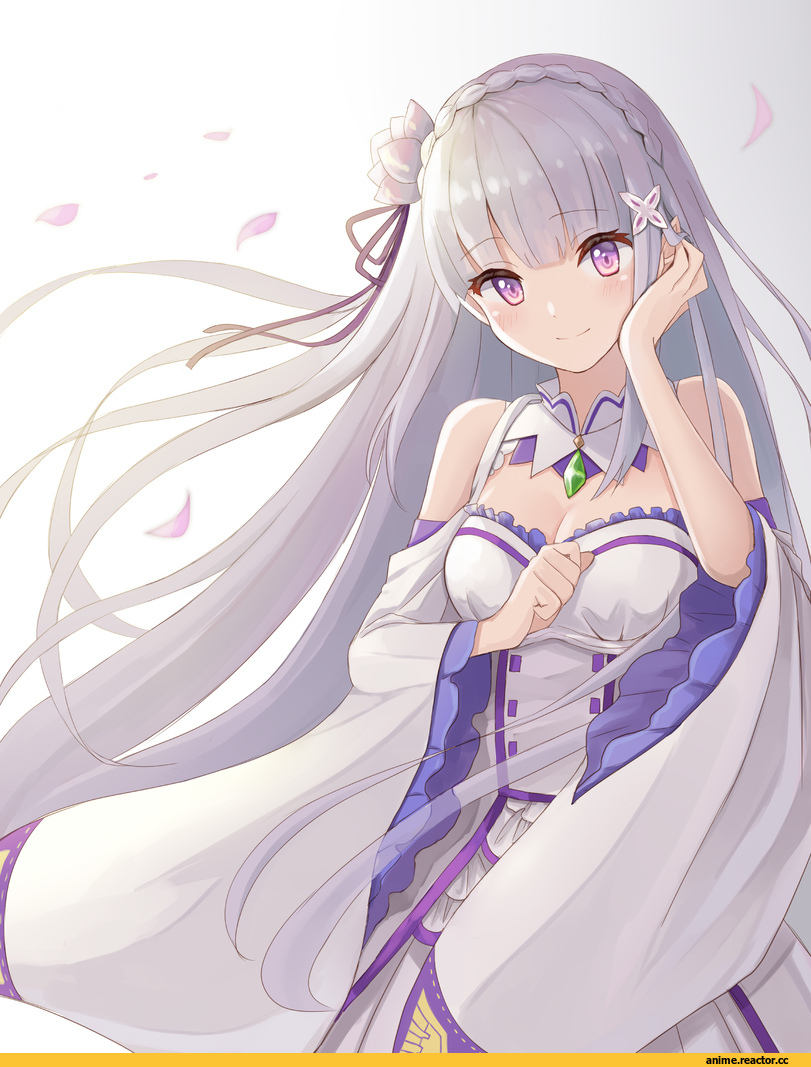 Emilia (re zero), Re Zero Kara Hajimeru Isekai Seikatsu, kotatsu (pixiv17790396), Anime