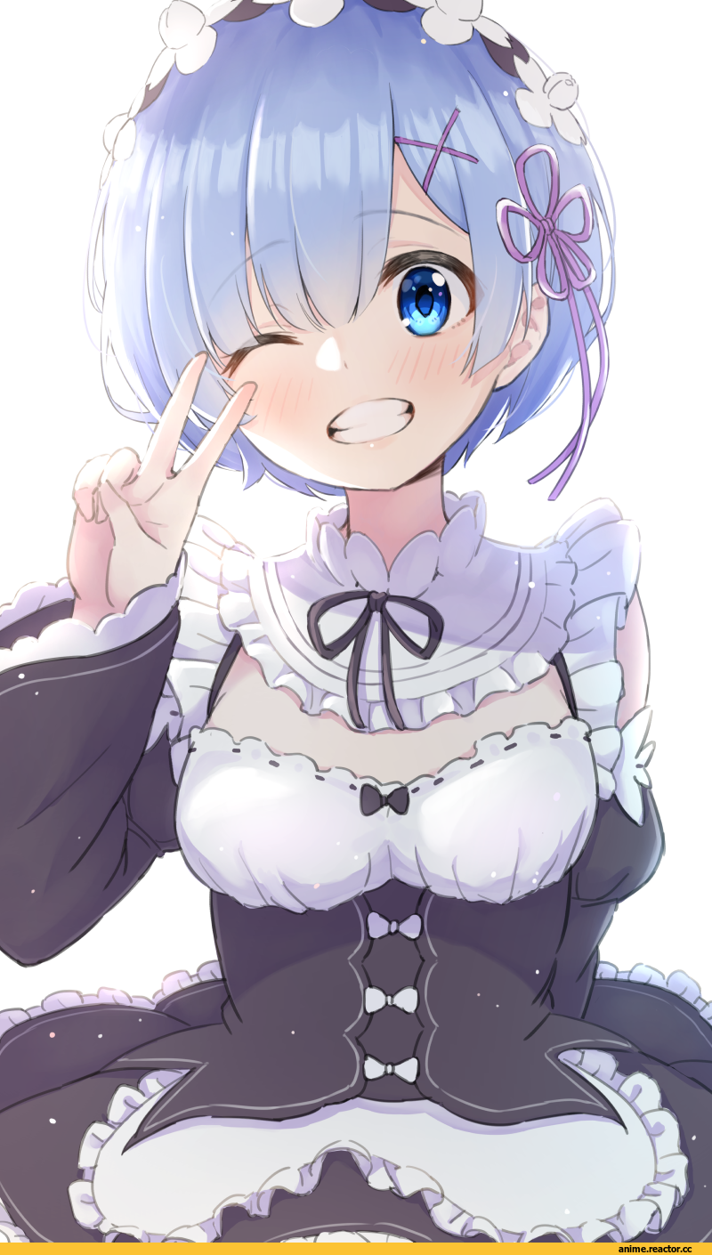 haru (re ilust), Anime Art, artist, Emilia (re zero), Re Zero Kara Hajimeru Isekai Seikatsu, Rem (re zero), Anime