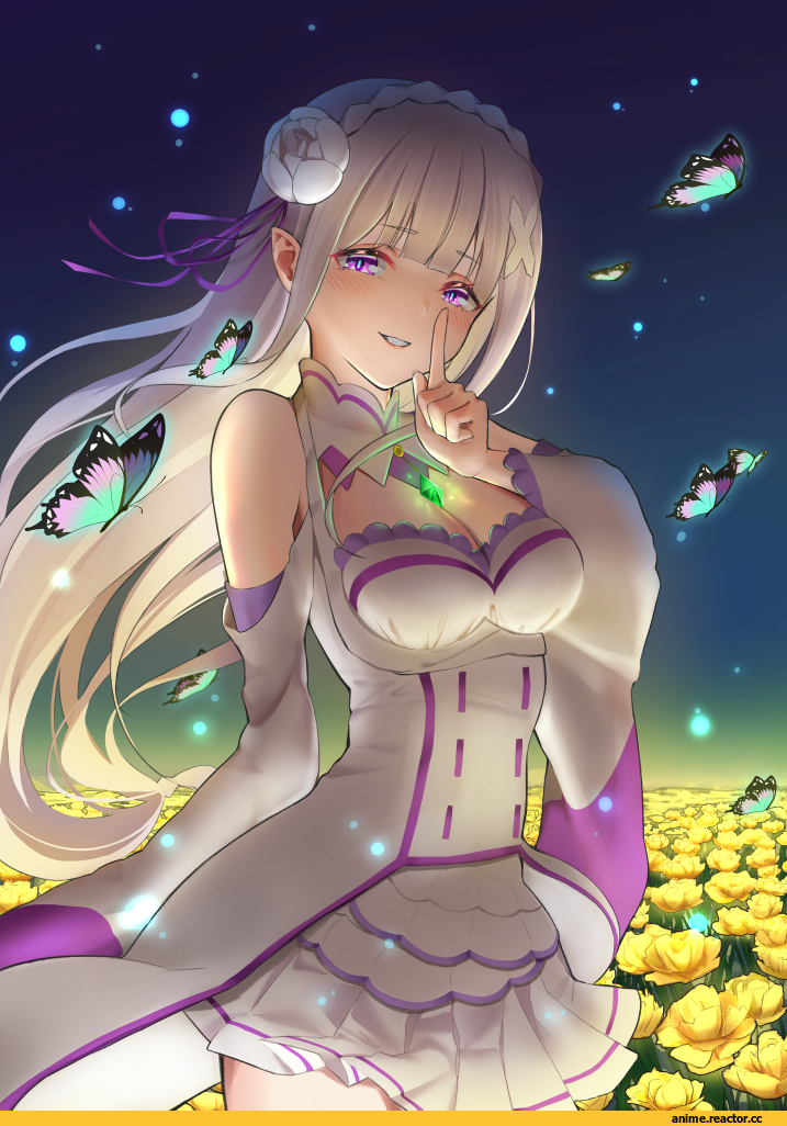 ri qing, Anime Art, artist, Emilia (re zero), Re Zero Kara Hajimeru Isekai Seikatsu, Anime