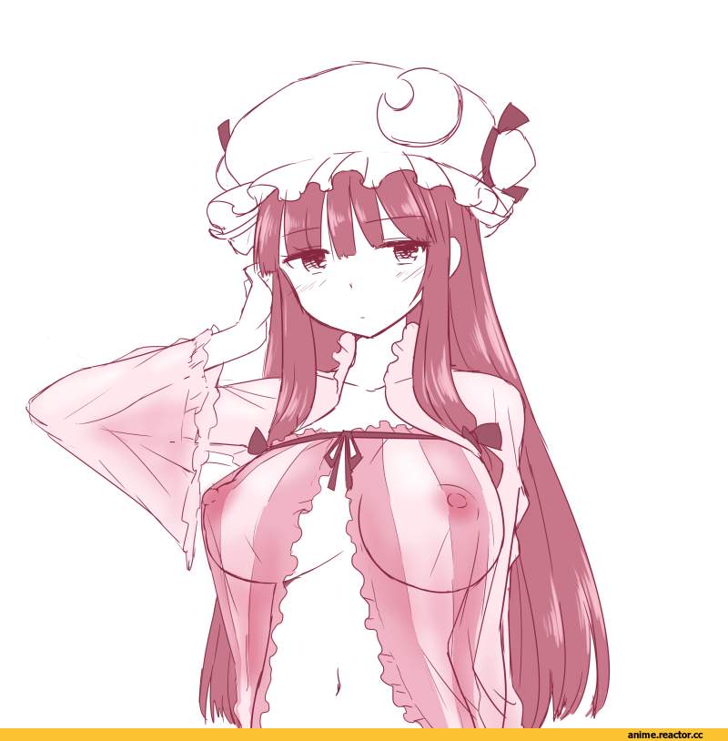 Patchouli Knowledge, Touhou Project, zaxwu, Anime Ero Oppai, Anime Ero, Anime
