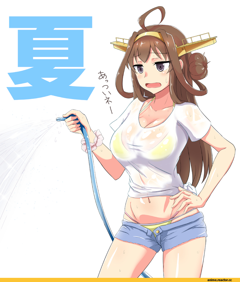 shigure-p, Anime Adult Wet, Anime Ero Swim, Anime Ero, Kongou (Kantai Collection), Kantai Collection, Anime