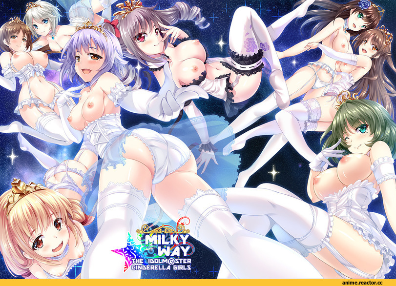 Anime Art, Anastasia (Idolmaster), Kanzaki Ranko, Nitta Minami, Shibuya Rin, Shimamura Uzuki, Takagaki Kaede, Anime Ero Oppai, oshiri, Adult pantsu, Anime, Idolmaster, Anime Ero, hinata sora, Koshimizu Sachiko, Futaba Anzu
