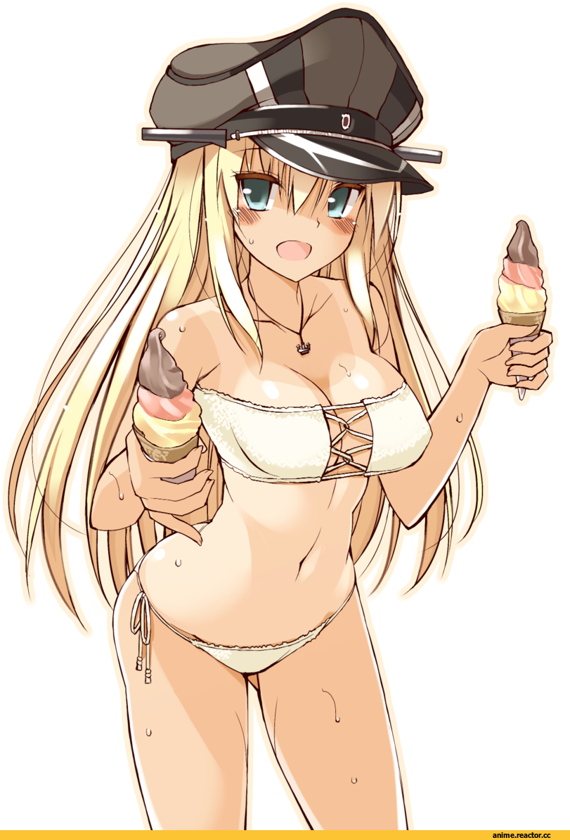Anime Ero, Oota Yuuichi, Anime Art, Bismarck (Kantai Collection), Kantai Collection, Anime Ero Swim, Anime