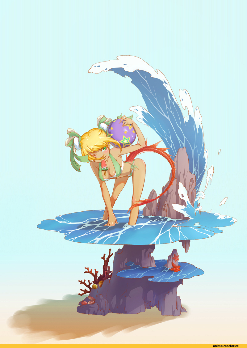 Anime Original, Anime Art, Monster Girl (Anime), Anime Ero, Anime Ero Swim, Anime