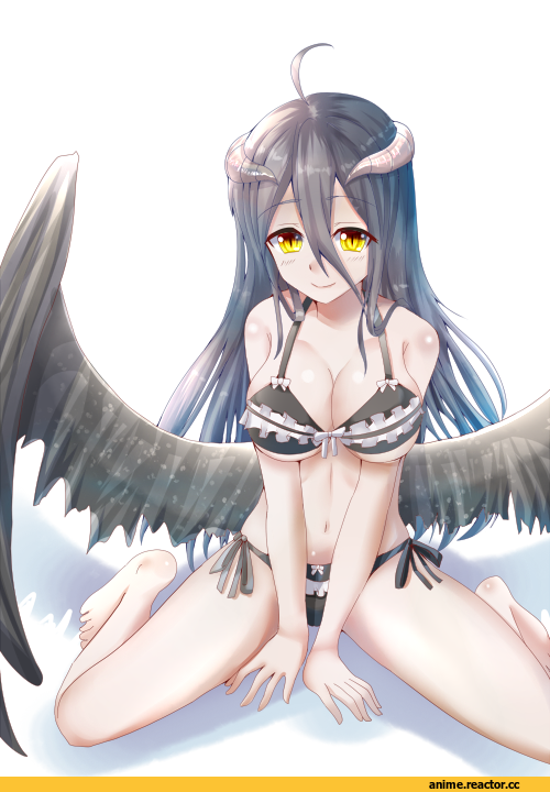 Albedo, Overlord (Anime), Anime Ero Swim, Anime Ero, Anime
