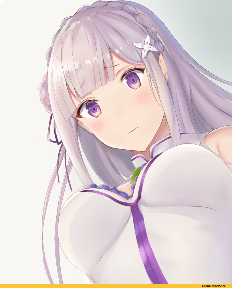 Anime Art, artist, Emilia (re zero), Re Zero Kara Hajimeru Isekai Seikatsu, halcyon xi, Anime
