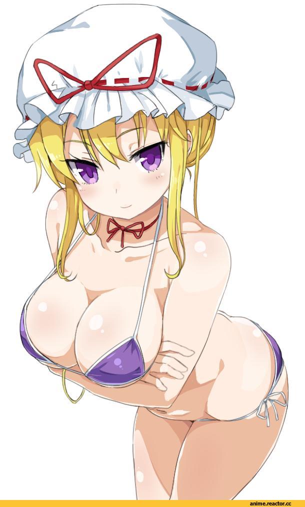 Yakumo Yukari, Touhou Project, Anime Ero Swim, Anime Ero, 5240mosu, Anime Art, Anime