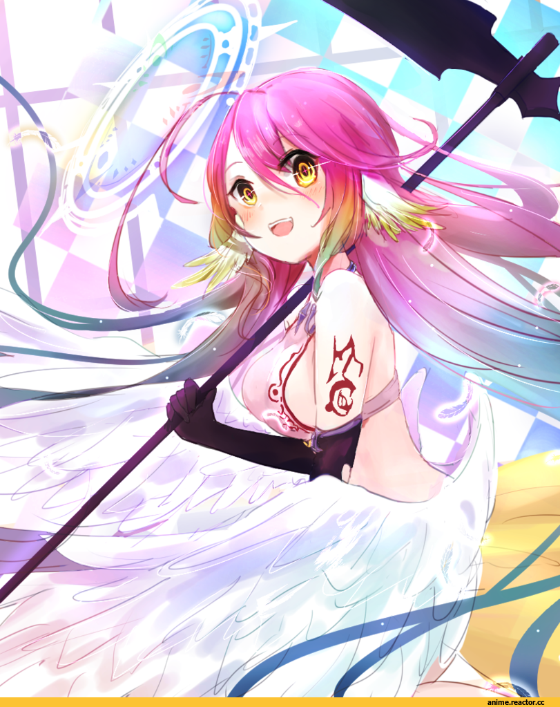 Jibril, No Game No Life, yumealive, Anime