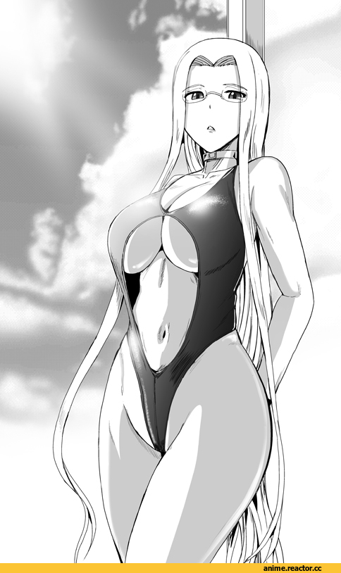 Fate (series), Rider (Fate/stay night), Fate/Stay Night, Monochrome (Anime), Anime Art, Anime Ero Swim, Anime Ero, Anime Ero Megane, Anime