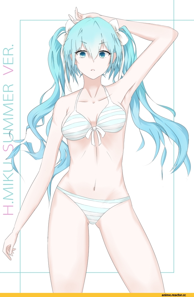 Hatsune Miku, Vocaloid, Anime Ero Swim, Anime Ero, Anime