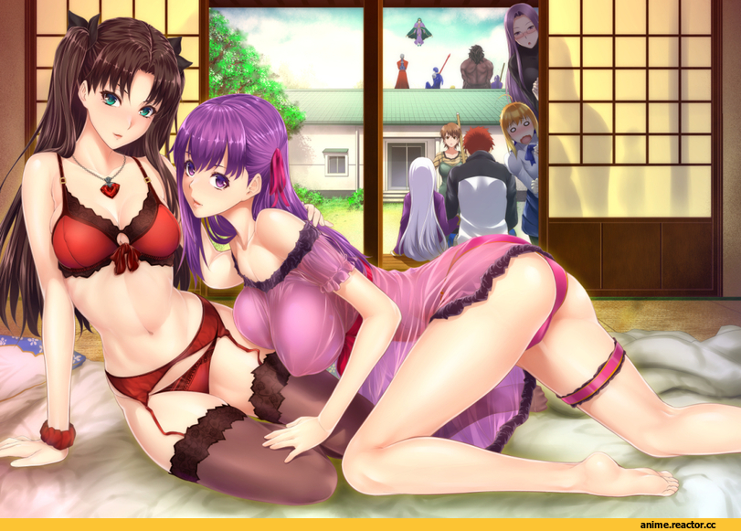 Rider (Fate/stay night), Archer (Fate/stay night), Saber (Fate), Lancer (Fate/stay night), Emiya Shirou, Tohsaka Rin, Matou Sakura, Illyasviel von Einzbern, Zucchini, Anime Ero, Anime, Fate/Stay Night, Fate (series), Anime Art, Fujimura Taiga, Assassin (Fate/stay night), Berserker (Fate/stay night), Caster (Fate/stay night)