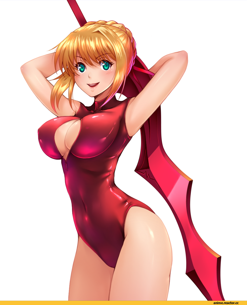 Saber Extra, Fate (series), taru neko, Anime Ero, Anime