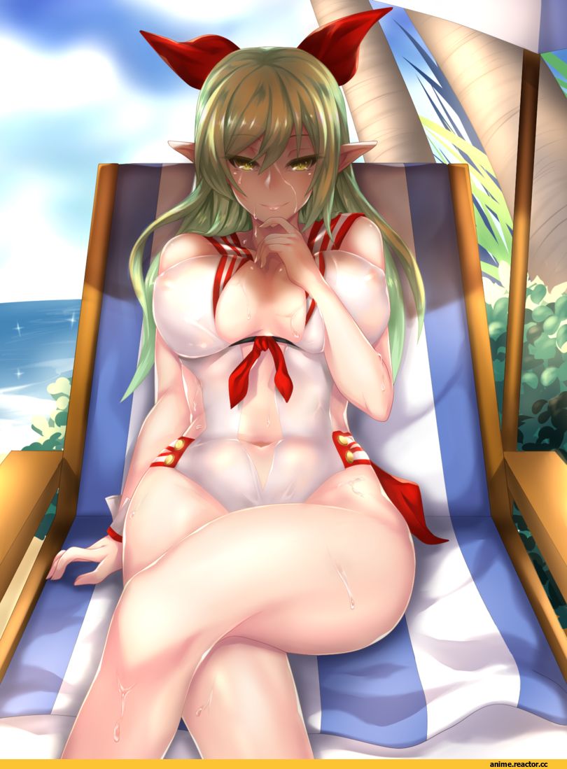 Elsword, rena (elsword), Fi-San, Anime Art, Anime Adult Wet, Anime Ero Swim, Anime Ero, Anime