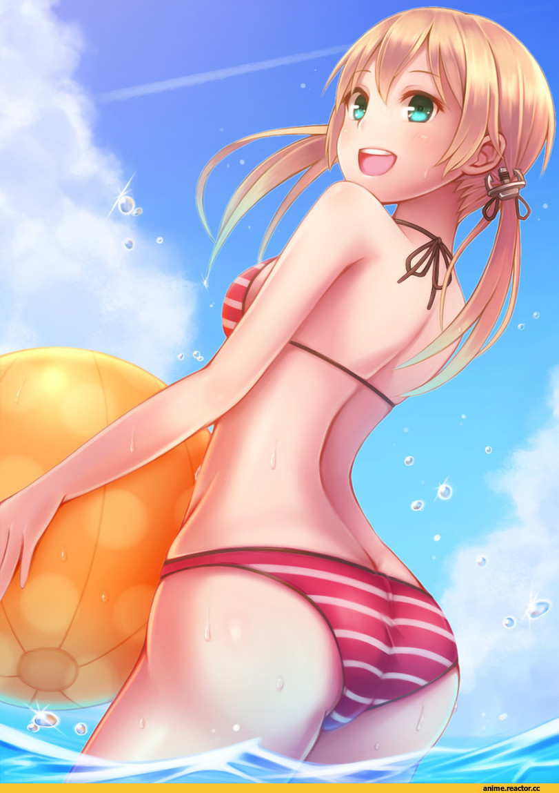 Prinz Eugen (Kantai Collection), Kantai Collection, Anime Ero Swim, Anime Ero, n@ss, Anime