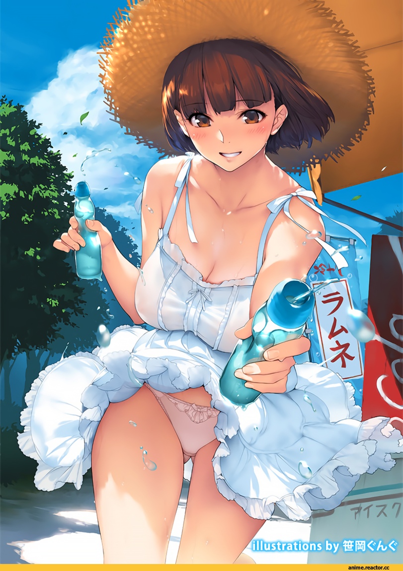 Anime Art, Sasaoka Gungu, Anime Original, Anime Ero, Adult pantsu, Anime