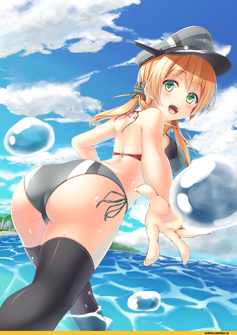 Anime Ero, Prinz Eugen (Kantai Collection), Kantai Collection, Anime Ero Swim, mafuyun, Anime