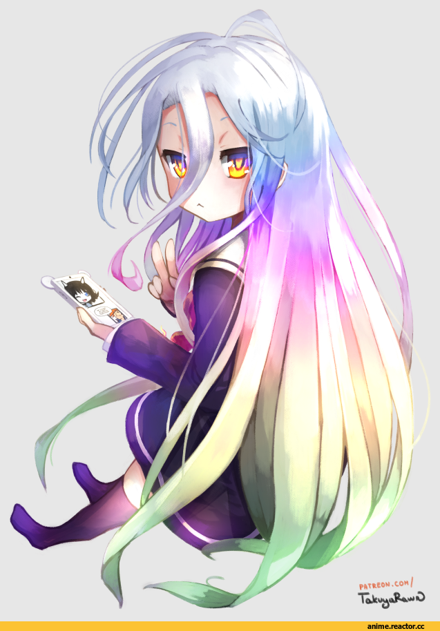 takuyarawr, Shiro (NGNL), No Game No Life, Anime